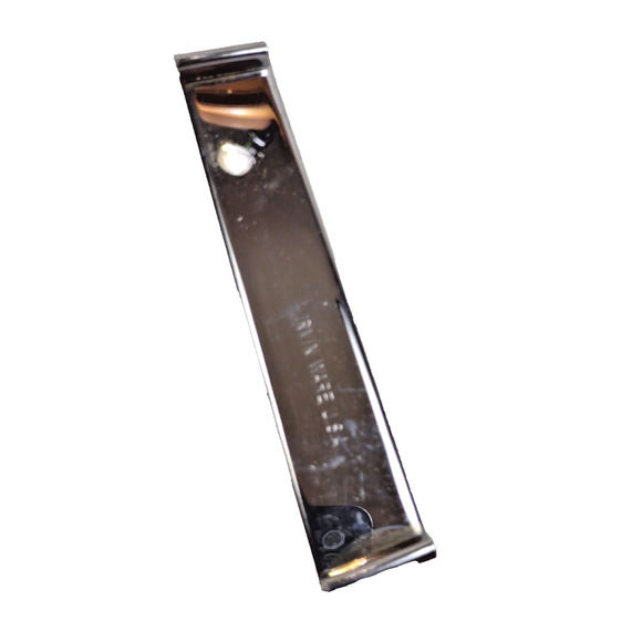 Vintage Irvin Ware USA Chrome Plated Lace Filigree Napkin Letter Holder 5x3 - Picture 6 of 7